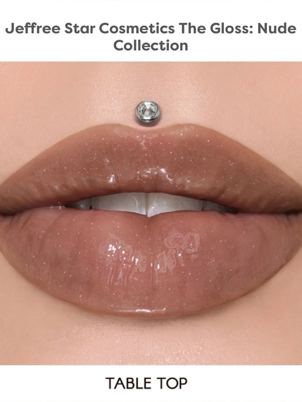 Jeffree Star The Gloss Table Top Lip Gloss BNIB Discontinued Brown Shimmer